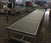 Flexible Stainless Steel Gravity Conveyor Machine Rotary Drive Box Packaging