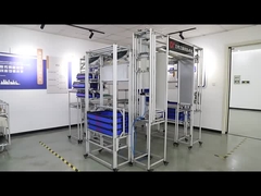 مونتاژ میز کار صنعتی با لوله لاغر آلومینیوم