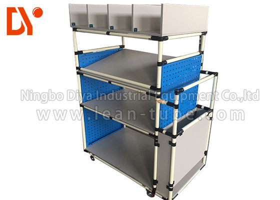 Workshop Heavy Duty Work Cart  , Industrial Metal Naterial Tool Work Cart