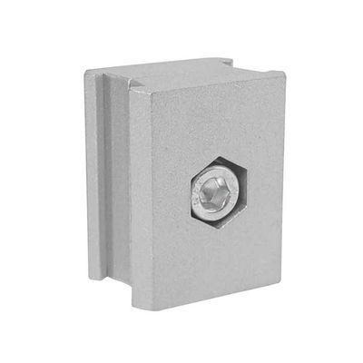 Aluminium Pipe Joint Lean Pipe Parallel 19mm Connector Rack System Industrial Connector Accessories