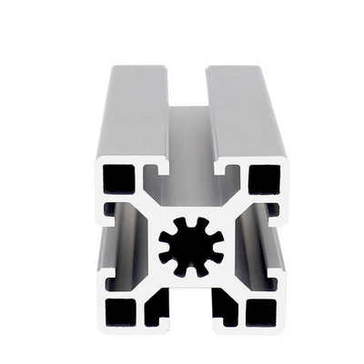 45*45 Factory Aluminium Extrusion Profil Frame T Slot Custom Extruded Anodized Industrial Aluminum Profiles