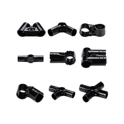 HJ-22 High Quality Steel Metal Tube Connector Fitting Box Packed for Lean System Pipes