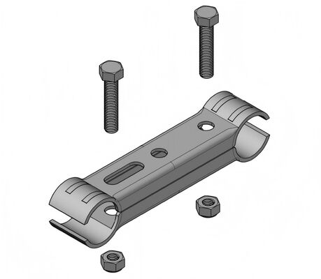 Caster Splint for Plate Type Caster Wheel Fixing Splint Accessories