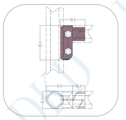 DYJ28-B01S Hot Selling Aluminium Alloy Multi Connector