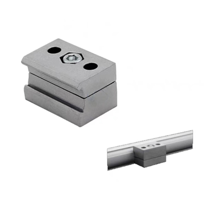 آلومینیوم Lean Pipe Joint Double Hole Function لوازم جانبی دسته بندی کامل