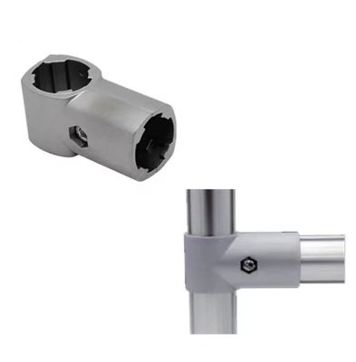 OD28mm صنعت انعطاف پذیر آلومینیوم لوله خم کنتاکتور گوشه ای مشترک فلزی محصول