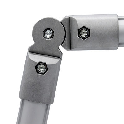 کارخانه عمده فروشی لوله فولادی آلومینیوم OD 28mm Lean Pipe Angle Joint