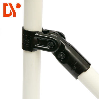 لوازم لوله / HJ-7 الکتروفرز سیاه Lean Pipe Joint / Lean Tube Connectors