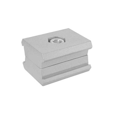 Aluminium Pipe Joint Lean Pipe Parallel 19mm Connector Rack System Industrial Connector Accessories