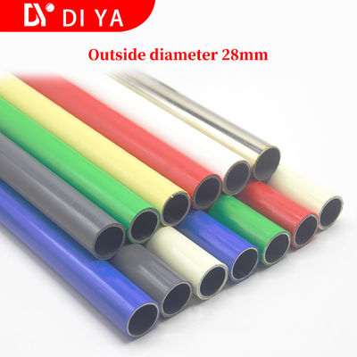 Seamless 28mm Lean Tube With PE / ABS Coated