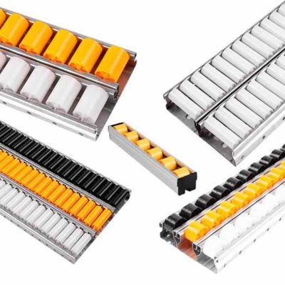 2040C Fluent Bar Connector Fixed Lean Pipe Gravity Conveyor Joint Aluminum Alloy Roller Track Joint