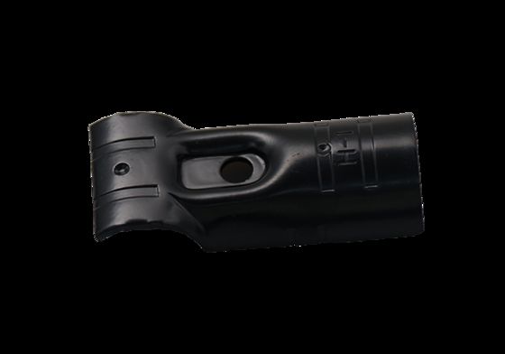 H-1A lean pipe connector 2.3mm SPHC Black electrophoresis joint