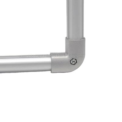 اتصالات لوله فلزی DYJ19-A15، آرنج 90 درجه گرد دو طرفه، اتصال دهنده لوله آلومینیومی، اتصال لوله