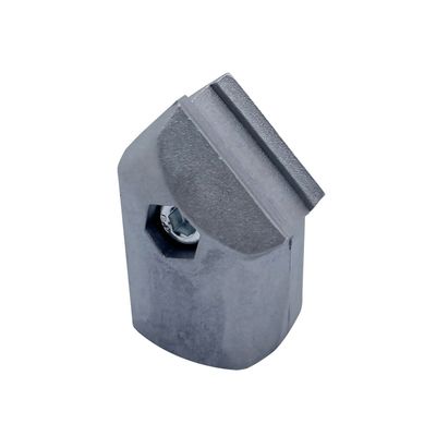 DYJ43-A09 Multi Joint Outer Type 43mm Lean Tube Fittings 45 Degree Aluminum Lean Pipe Corner Joint